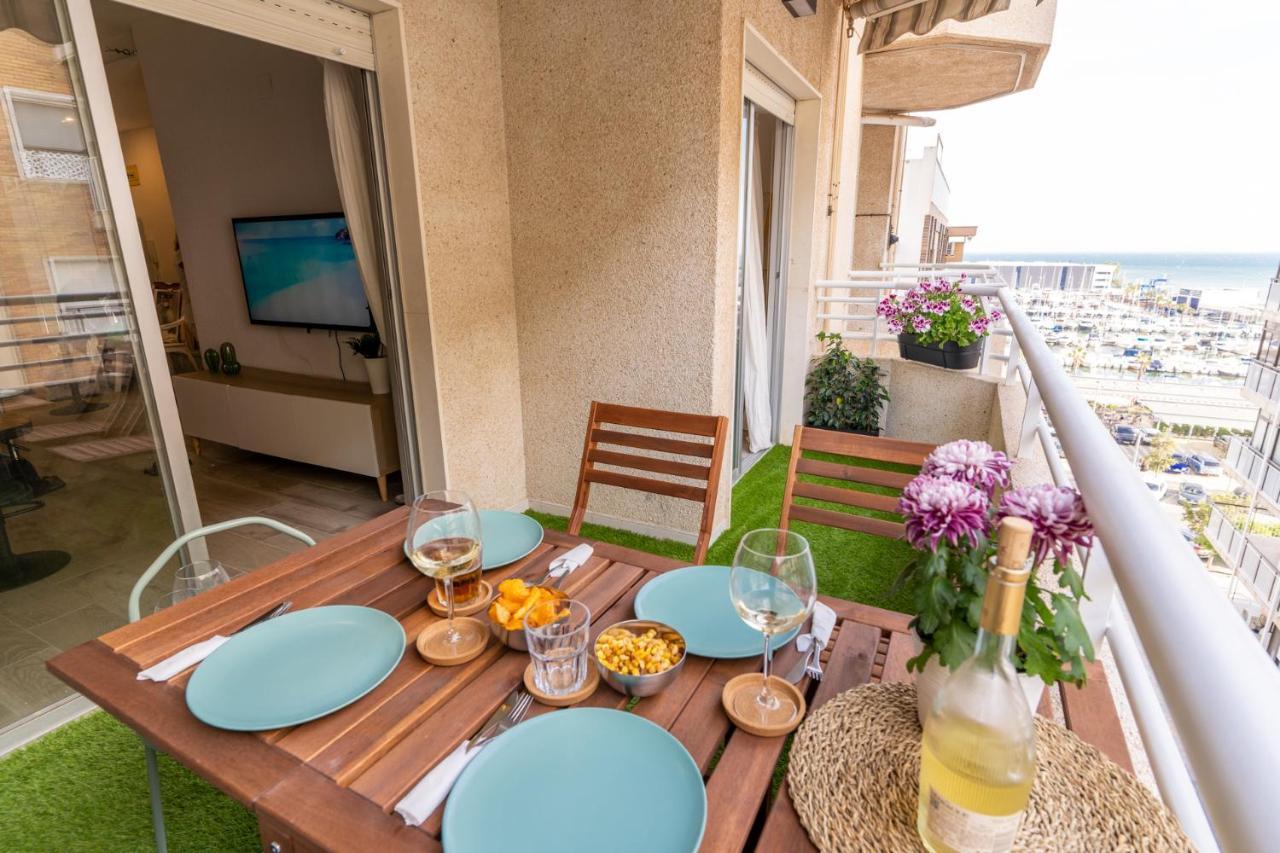 Nuevo A Estrenar. Vistas Al Mar, Terraza, Ascensor Apartman Santa Pola Kültér fotó